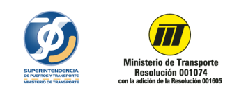 Superintendencia de puertos y Transporte Ministerio de Transporte